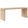 Ausziehbare Gartenbank aus massivem Kiefernholz 212,5x40,5x45 cm von vidaXL, Gartenbänke - Ref: Foro24-832525, Preis: 115,19 ...