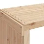 Banco de jardín extensible madera maciza pino 212,5x40,5x45 cm de vidaXL, Bancos de jardín - Ref: Foro24-832525, Precio: 115,...