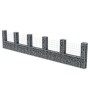 U-förmiger Korb aus verzinkter Gabionenwand 570x20x100 cm von vidaXL, Zaunpaneele - Ref: Foro24-142547, Preis: 145,85 €, Raba...