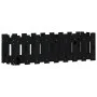 Arriate elevado jardín con valla madera pino negro 100x30x30cm de vidaXL, Maceteros y jardineras - Ref: Foro24-832474, Precio...