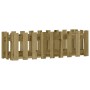 Raised garden bed fence impregnated pine wood 100x30x30cm by vidaXL, Pots and planters - Ref: Foro24-832476, Price: 28,16 €, ...