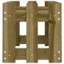 Arriate elevado jardín valla madera impregnada pino 100x30x30cm de vidaXL, Maceteros y jardineras - Ref: Foro24-832476, Preci...
