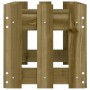 Raised garden bed fence impregnated pine wood 100x30x30cm by vidaXL, Pots and planters - Ref: Foro24-832476, Price: 28,16 €, ...
