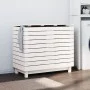 Laundry basket solid white pine wood 88.5x44x76cm by vidaXL, Laundry baskets - Ref: Foro24-832324, Price: 126,66 €, Discount: %