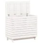 Wäschekorb aus massivem weißem Kiefernholz, 88,5 x 44 x 76 cm von vidaXL, Wäschekörbe - Ref: Foro24-832324, Preis: 125,49 €, ...