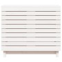 Wäschekorb aus massivem weißem Kiefernholz, 88,5 x 44 x 76 cm von vidaXL, Wäschekörbe - Ref: Foro24-832324, Preis: 126,66 €, ...