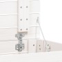 Wäschekorb aus massivem weißem Kiefernholz, 88,5 x 44 x 76 cm von vidaXL, Wäschekörbe - Ref: Foro24-832324, Preis: 126,66 €, ...