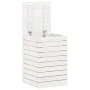 Cesto para la ropa sucia madera maciza pino blanco 44x44x66 cm de vidaXL, Cestas para ropa - Ref: Foro24-832318, Precio: 74,8...