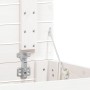 Cesto para la ropa sucia madera maciza pino blanco 44x44x66 cm de vidaXL, Cestas para ropa - Ref: Foro24-832318, Precio: 75,5...