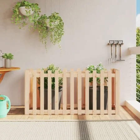 Raised garden bed with solid pine wood fence 150x50x70cm by vidaXL, Pots and planters - Ref: Foro24-832497, Price: 53,24 €, D...