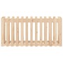 Raised garden bed with solid pine wood fence 150x50x70cm by vidaXL, Pots and planters - Ref: Foro24-832497, Price: 53,74 €, D...