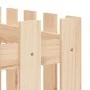 Raised garden bed with solid pine wood fence 150x50x70cm by vidaXL, Pots and planters - Ref: Foro24-832497, Price: 53,24 €, D...