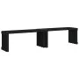 Extendable garden bench black pine wood 212.5x40.5x45 cm by vidaXL, garden benches - Ref: Foro24-832527, Price: 89,52 €, Disc...
