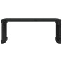 Extendable garden bench black pine wood 212.5x40.5x45 cm by vidaXL, garden benches - Ref: Foro24-832527, Price: 122,56 €, Dis...