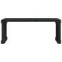 Extendable garden bench black pine wood 212.5x40.5x45 cm by vidaXL, garden benches - Ref: Foro24-832527, Price: 89,52 €, Disc...