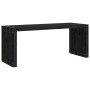 Extendable garden bench black pine wood 212.5x40.5x45 cm by vidaXL, garden benches - Ref: Foro24-832527, Price: 122,56 €, Dis...
