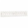 Raised garden bed with white pine wood fence 150x30x30cm by vidaXL, Pots and planters - Ref: Foro24-832488, Price: 47,32 €, D...