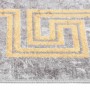 Rutschfester, waschbarer Teppich in Grau und Gold, 150 x 230 cm von vidaXL, Teppiche - Ref: Foro24-373985, Preis: 52,59 €, Ra...