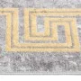 Rutschfester, waschbarer Teppich in Grau und Gold, 150 x 230 cm von vidaXL, Teppiche - Ref: Foro24-373985, Preis: 51,70 €, Ra...