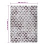 Alfombra lavable antideslizante multicolor 120x170 cm de vidaXL, Alfombras - Ref: Foro24-373998, Precio: 31,06 €