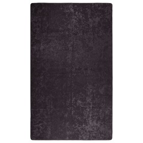 Anthrazitgrauer rutschfester waschbarer Teppich 150x230 cm von vidaXL, Teppiche - Ref: Foro24-373991, Preis: 59,18 €, Rabatt: %