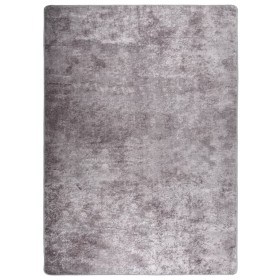 Alfombra lavable antideslizante gris 150x230 cm de vidaXL, Alfombras - Ref: Foro24-373993, Precio: 48,13 €, Descuento: %