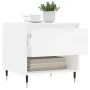 Center tables 2 units engineered wood glossy white 50x46x50 cm by vidaXL, Coffee table - Ref: Foro24-830897, Price: 66,82 €, ...