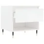 Center tables 2 units engineered wood glossy white 50x46x50 cm by vidaXL, Coffee table - Ref: Foro24-830897, Price: 66,82 €, ...