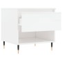 Couchtische 2 Stück Technisches Holz weiß glänzend 50x46x50 cm von vidaXL, Couchtisch - Ref: Foro24-830897, Preis: 79,41 €, R...