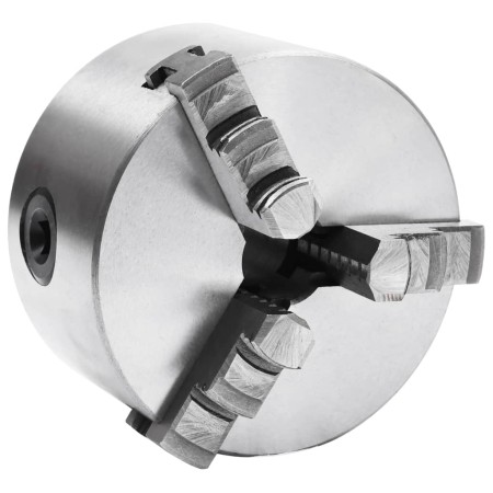3-jaw self-centering lathe chuck 100 mm steel by vidaXL, Clamps and screws - Ref: Foro24-146705, Price: 88,22 €, Discount: %