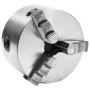 3-jaw self-centering lathe chuck 100 mm steel by vidaXL, Clamps and screws - Ref: Foro24-146705, Price: 86,68 €, Discount: %