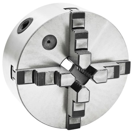 4-jaw self-centering lathe chuck 160 mm steel by vidaXL, Clamps and screws - Ref: Foro24-146711, Price: 167,52 €, Discount: %
