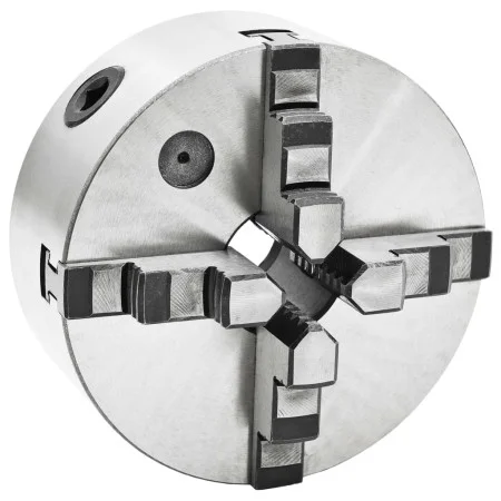 4-jaw self-centering lathe chuck 160 mm steel by vidaXL, Clamps and screws - Ref: Foro24-146711, Price: 158,90 €, Discount: %