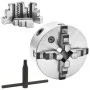 4-jaw self-centering lathe chuck 160 mm steel by vidaXL, Clamps and screws - Ref: Foro24-146711, Price: 158,90 €, Discount: %