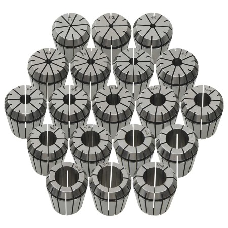 ER32 collet chuck 19-piece set turning tools by vidaXL, Clamps and screws - Ref: Foro24-146724, Price: 82,59 €, Discount: %