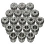 ER32 collet chuck 19-piece set turning tools by vidaXL, Clamps and screws - Ref: Foro24-146724, Price: 82,59 €, Discount: %