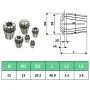 ER32 collet chuck 19-piece set turning tools by vidaXL, Clamps and screws - Ref: Foro24-146724, Price: 90,25 €, Discount: %
