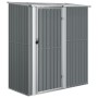 Galvanized steel garden shed in gray, 180.5x97x209.5 cm by vidaXL, Sheds - Ref: Foro24-150904, Price: 202,68 €, Discount: %