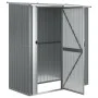 Gartenhaus aus verzinktem Stahl grau 180,5x97x209,5 cm von vidaXL, Schuppen - Ref: Foro24-150904, Preis: 198,92 €, Rabatt: %