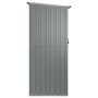 Galvanized steel garden shed in gray, 180.5x97x209.5 cm by vidaXL, Sheds - Ref: Foro24-150904, Price: 202,68 €, Discount: %