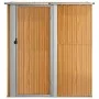 Galvanized steel garden shed with wood look 180.5x97x209.5cm by vidaXL, Sheds - Ref: Foro24-150906, Price: 208,57 €, Discount: %