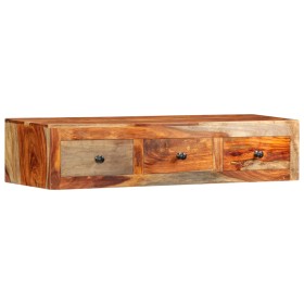 Sheesham Wandkonsolentisch aus Massivholz 100x25x20 cm von vidaXL, Seitentische - Ref: Foro24-247749, Preis: 139,36 €, Rabatt: %