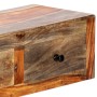Solid Sheesham wood wall console table 100x25x20 cm by vidaXL, Side tables - Ref: Foro24-247749, Price: 139,36 €, Discount: %
