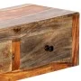 Solid Sheesham wood wall console table 100x25x20 cm by vidaXL, Side tables - Ref: Foro24-247749, Price: 131,82 €, Discount: %