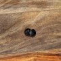 Mesa consola de pared madera maciza de Sheesham 100x25x20 cm de vidaXL, Mesas auxiliares - Ref: Foro24-247749, Precio: 139,25...