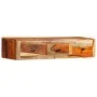 Solid Sheesham wood wall console table 100x25x20 cm by vidaXL, Side tables - Ref: Foro24-247749, Price: 131,82 €, Discount: %