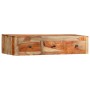Mesa consola de pared madera maciza de Sheesham 100x25x20 cm de vidaXL, Mesas auxiliares - Ref: Foro24-247749, Precio: 139,25...