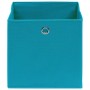 Aufbewahrungsboxen 4 Stück Vliesstoff babyblau 28x28x28 cm von vidaXL, Aufbewahrungskörbe - Ref: Foro24-325231, Preis: 24,37 ...