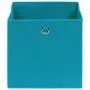 Cajas de almacenaje 4 uds tela no tejida azul bebé 28x28x28 cm de vidaXL, Cestas para almacenaje - Ref: Foro24-325231, Precio...