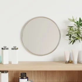 Espejo de pared redondo plateado Ø20 cm de vidaXL, Espejos - Ref: Foro24-348173, Precio: 17,77 €, Descuento: %